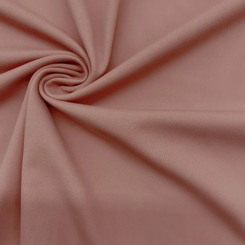 Moisture-Wicking Matte Nylon Spandex Double Soft4-Way Stretch Interlock Knit Fabric