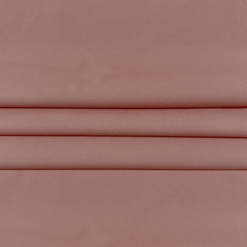 Moisture-Wicking Matte Nylon Spandex Double Soft4-Way Stretch Interlock Knit Fabric