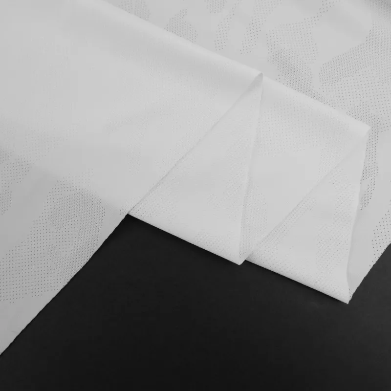 Polyester Spandex 4-Way Stretch Camo Jacquard Weft Knit Fabric For Camouflage Sportswear