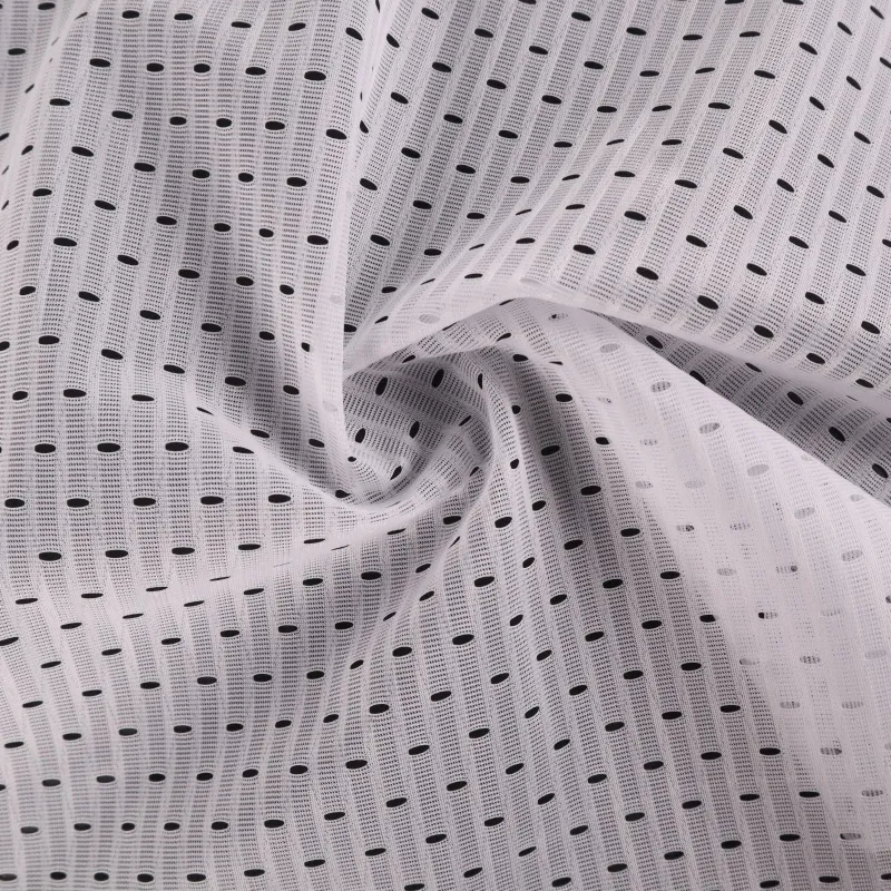 100% Polyester 50D 3-Bar Mesh Fabric For Beach Flags and Signage and Outdoor Advertising