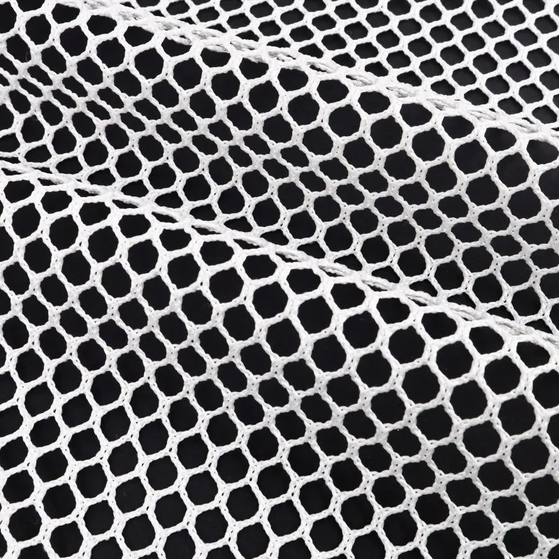 Heavy Duty Coarse Hexagonal Polyester Mesh Fabric for Laundry Bag and Fishnet