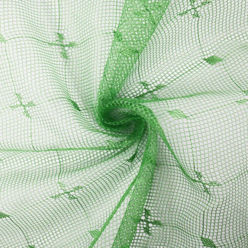 100% Polyester X0 Jacquard Mosquito Net Mesh Fabric